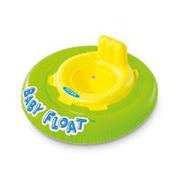Baby Float Baby Seat Swim Ring - Green/Yellow