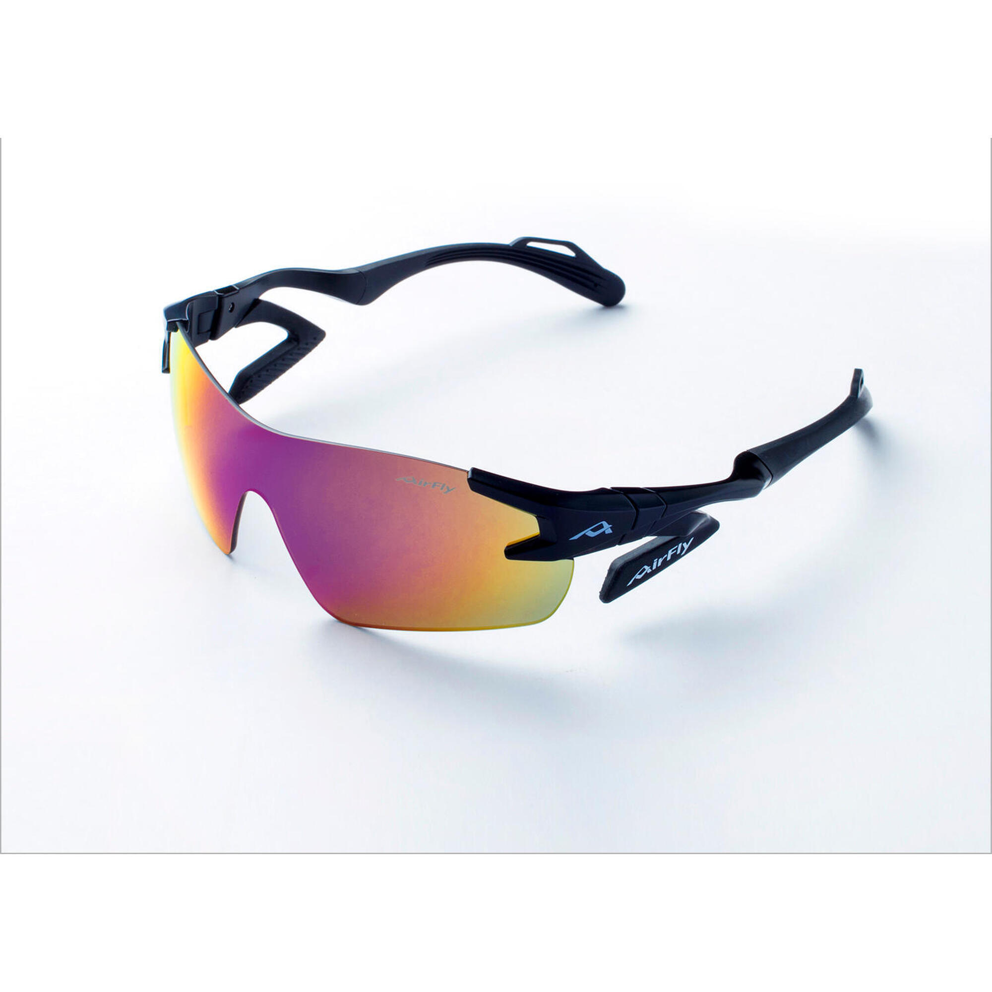 AF-301 C-3 Mirror Lens Sunglasses - Black - Decathlon