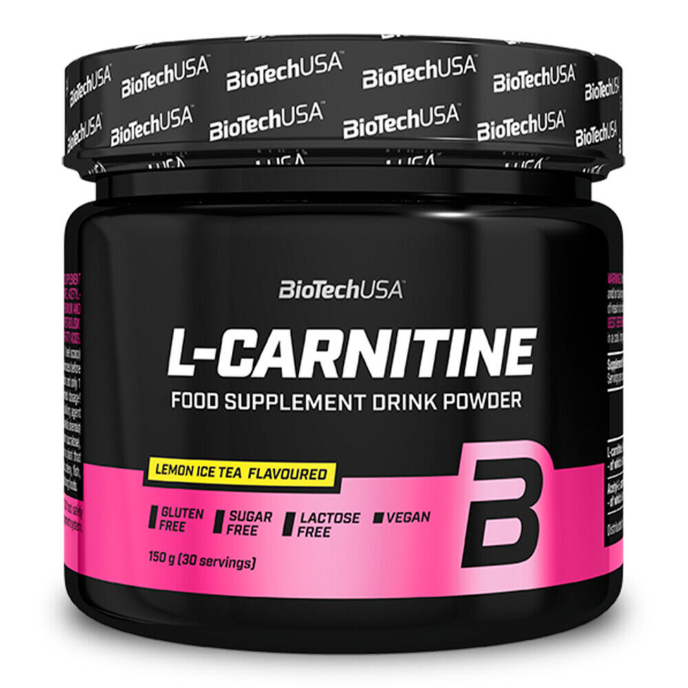 BIOTECHUSA L-Carnitine - 150g Citroenthee Biotech USA