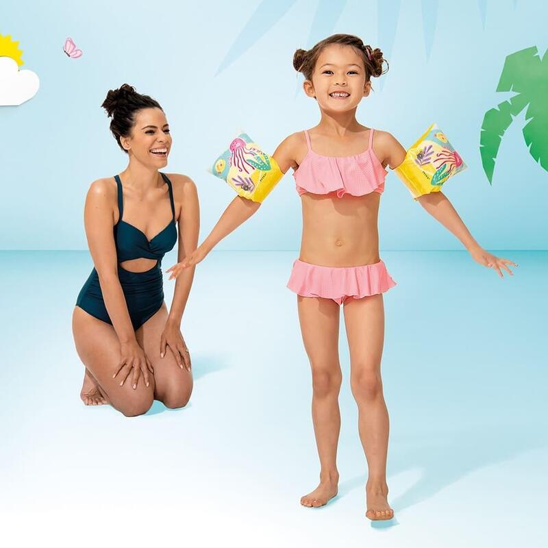 Tropical Buddies 兒童游泳臂圈 - 隨機顏色