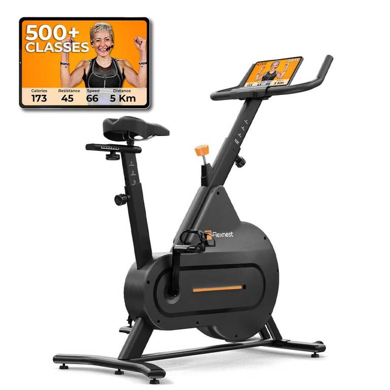 Flexnest Flexbike Lite Spin Exercise Bike with in-built Bluetooth