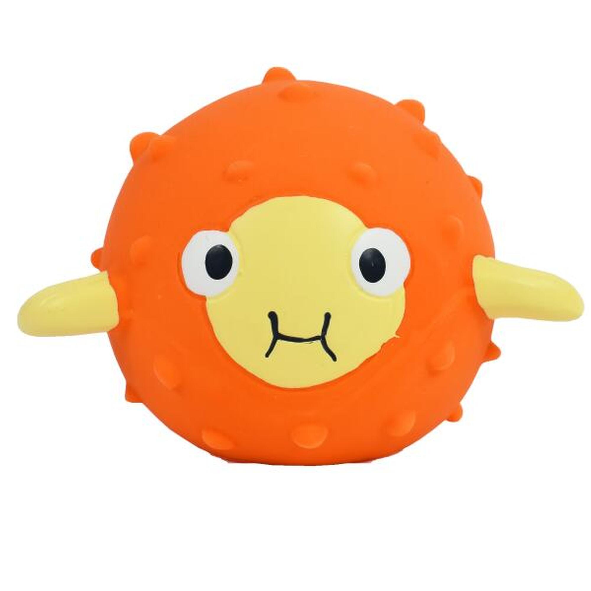 PufferFish Pool & Bath Toy (Non Toxic) - Orange
