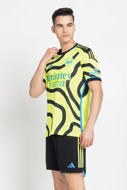 Adidas AFC A JSY Men Football Jersey Yellow -  3