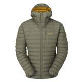 Rab Mens Infinity Microlight Down Jacket Light Khaki