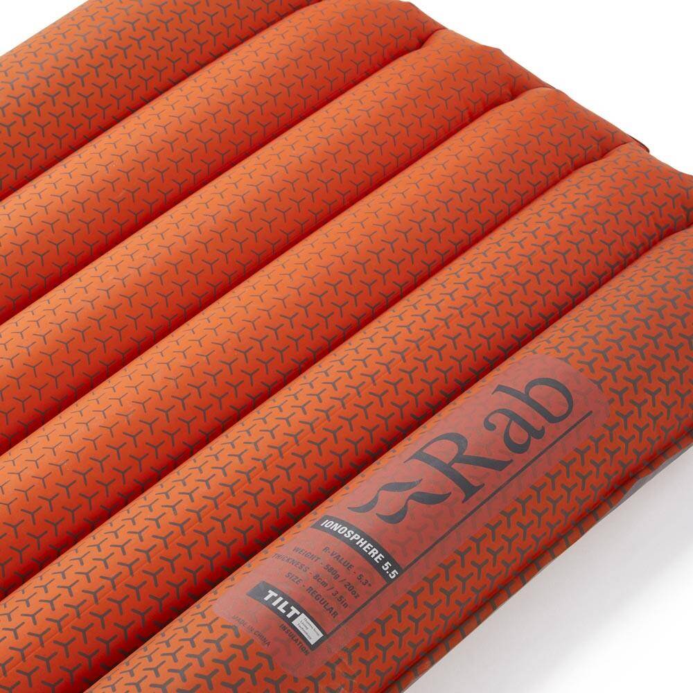 Rab Ionosphere 5.5 Sleeping Mat (Long Wide) Firecracker -  3