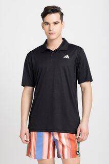 Adidas CLUB 3STR POLO Men Tennis POLO SHIRT (SHORT SLEEVE) Black -  2