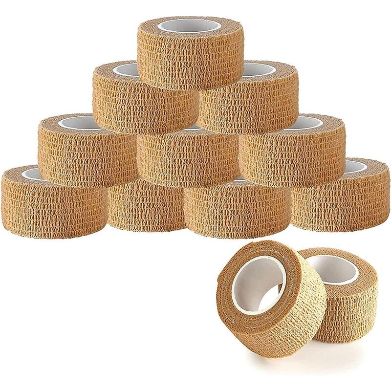 2.5cm x 4.5m Coban Tape (48 Rolls per Box) - Beige