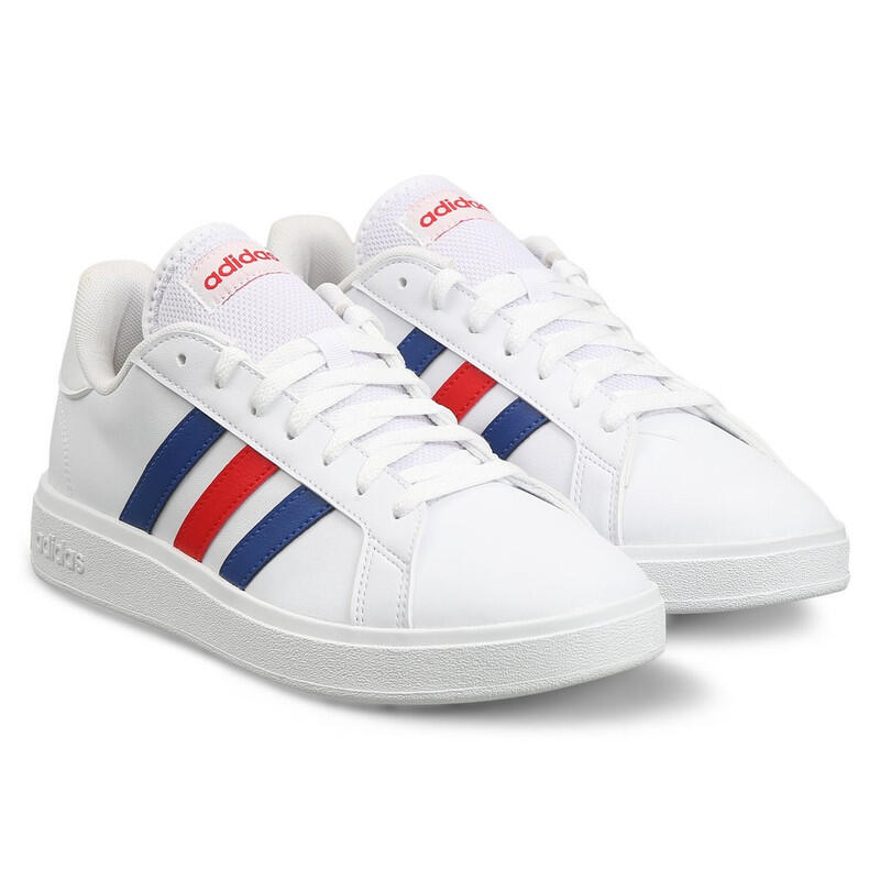 Men's grand court shoes white and trace blue hotsell