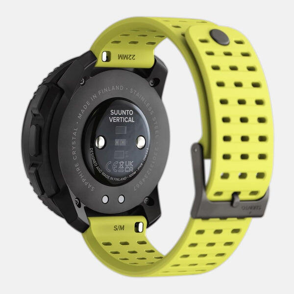 Vertical Outdoor Electronic Watch Black Lime