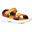 ZYMIC MEN'S LIGHT-HIKING SANDALS - GOLDEN ORANGE/ BOSSA NOVA