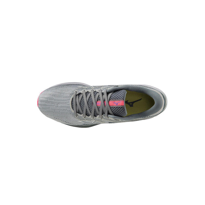 Wave Rider 27 Wide Women's Road Running Shoes - Grey x Silver