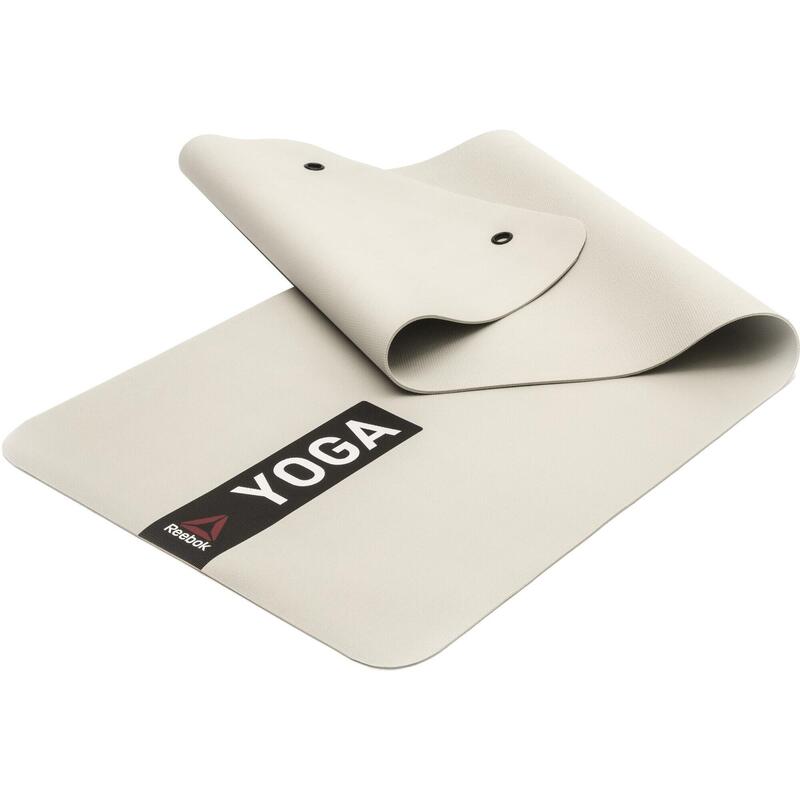 Studio Hanging 4mm Solid Color Yoga Mat - Black/White