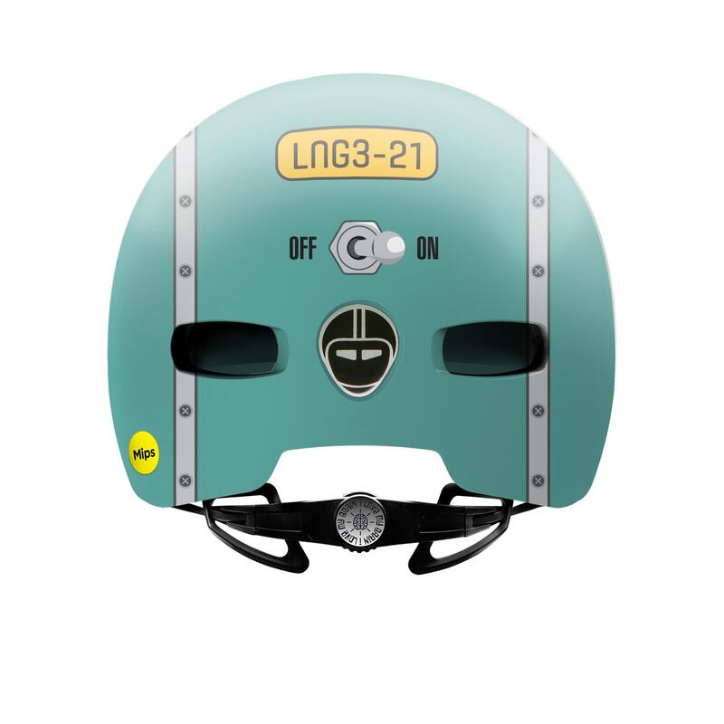 Little Nutty 兒童MIPS單車頭盔 - Tin Robot