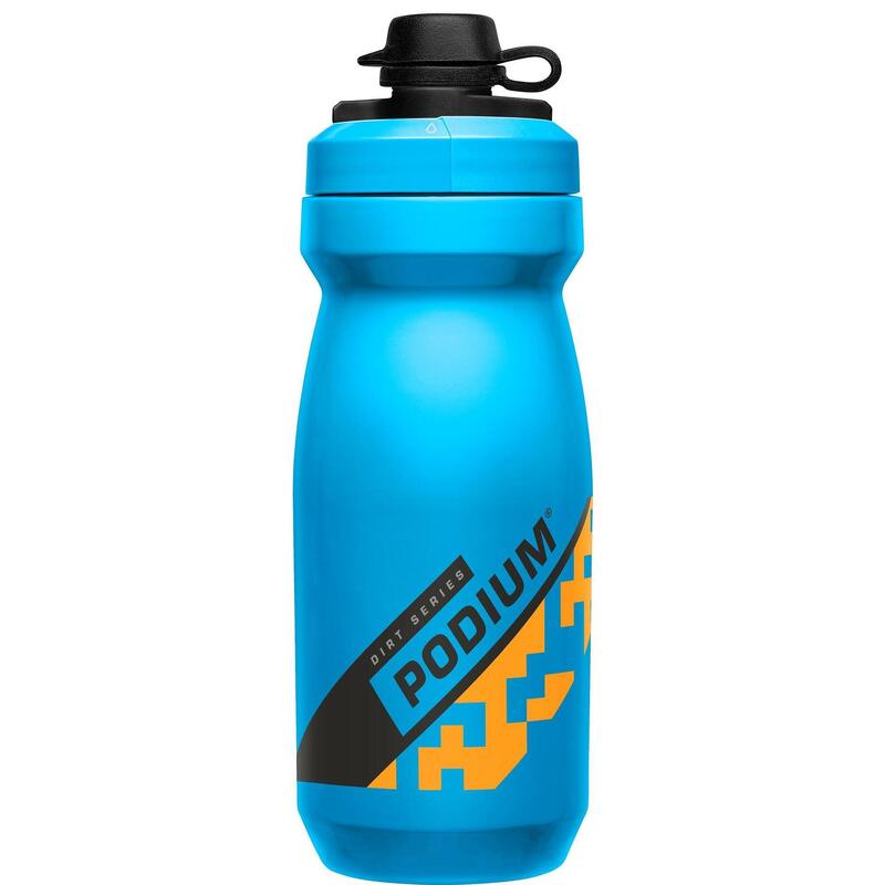 Podium Dirt Series Bike Bottle 620ml (21oz) - Blue/Orange