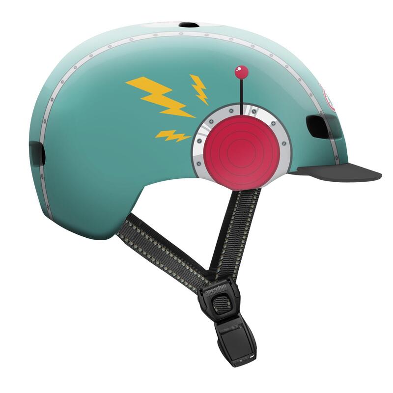 Little Nutty MIPS Bicycle Helmet - Tin Robot