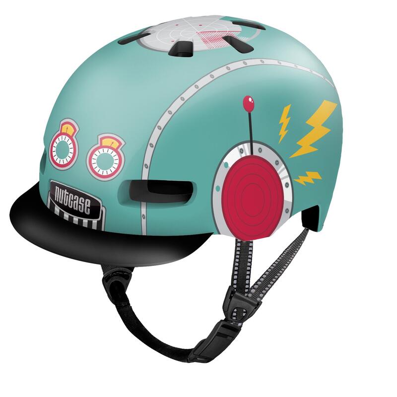 Little Nutty MIPS Bicycle Helmet - Tin Robot