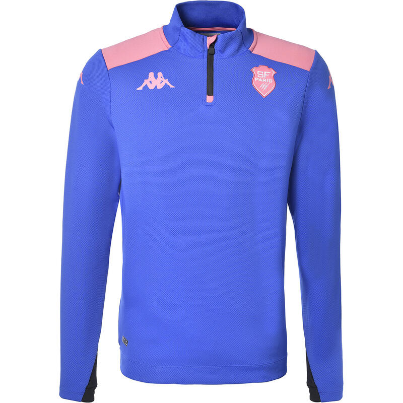Bluza treningowa na zamek błyskawiczny Stade Français 2021/22 - ablas pro 5