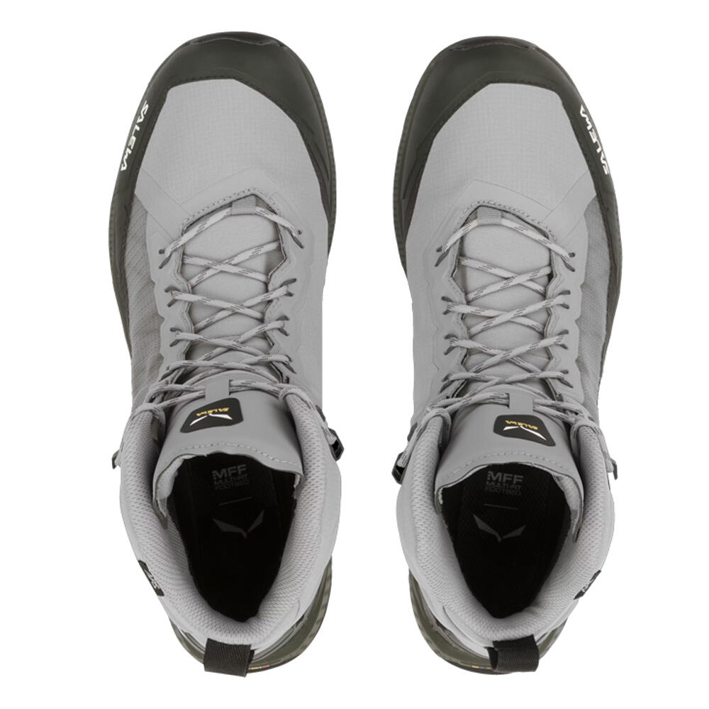 Salewa Pedroc Pro PTX Mid Waterproof Speed Hiking Boots Grey alloy/Dark Olive