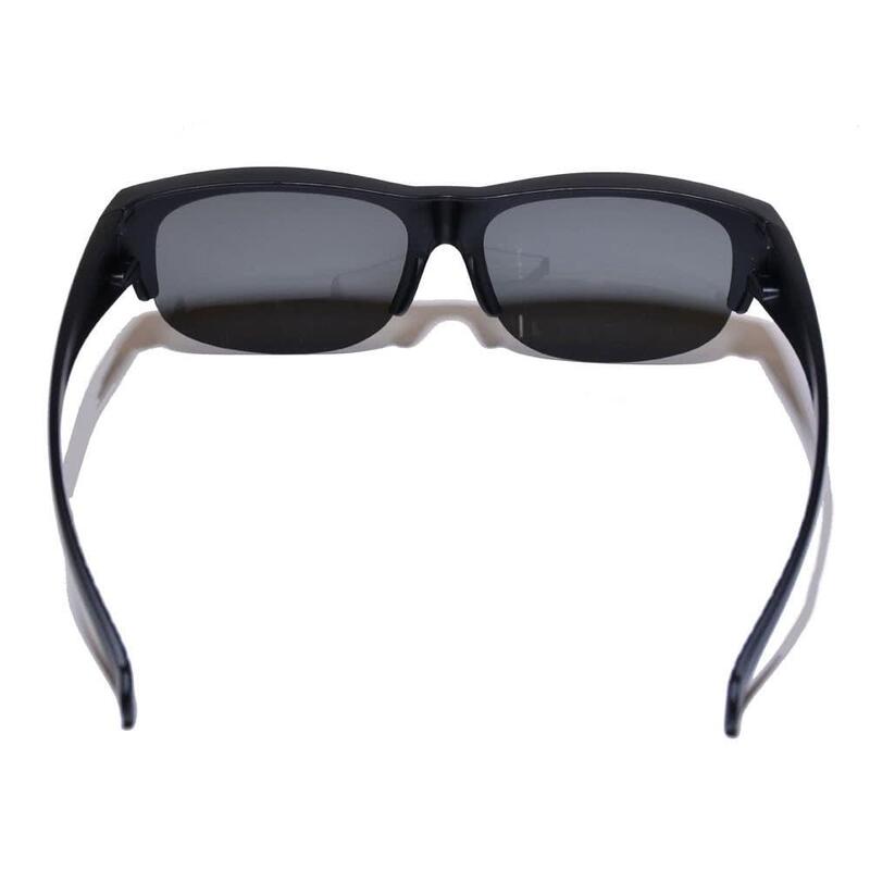 SGovers 2778 成人款偏光濾鏡外掛式健行太陽眼鏡 - 黑色