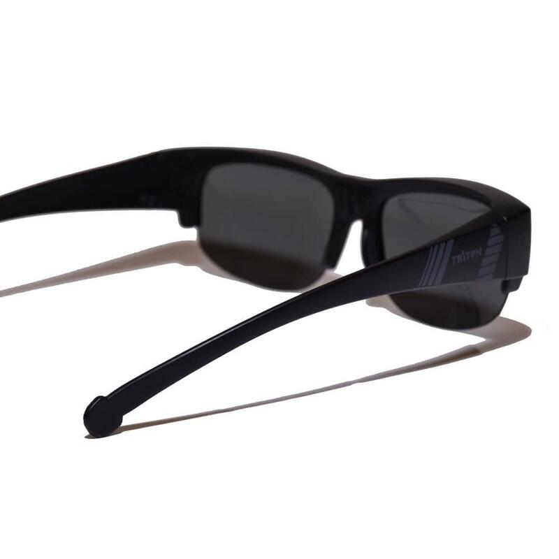 SGovers 2778 成人款偏光濾鏡外掛式健行太陽眼鏡 - 黑色