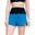 Women 2in1 Multi-Pocket 3" Functional Gym Sports Running Shorts - Teal blue