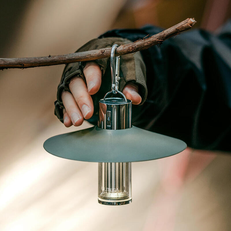 M3 Lampshade LED Camping Lamp - Brown