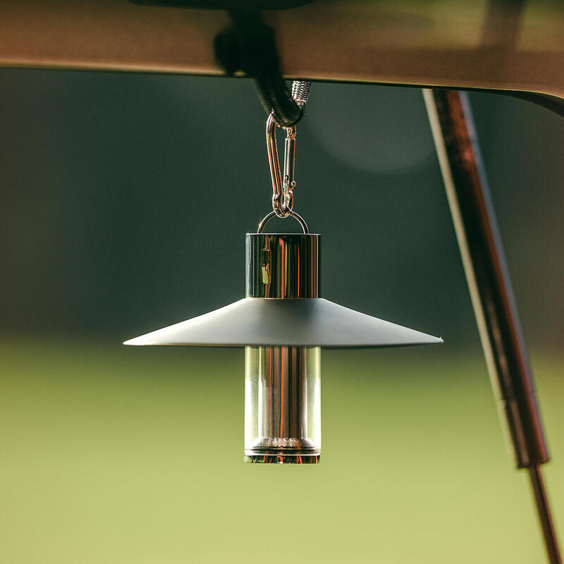 M3 Lampshade LED Camping Lamp - Brown