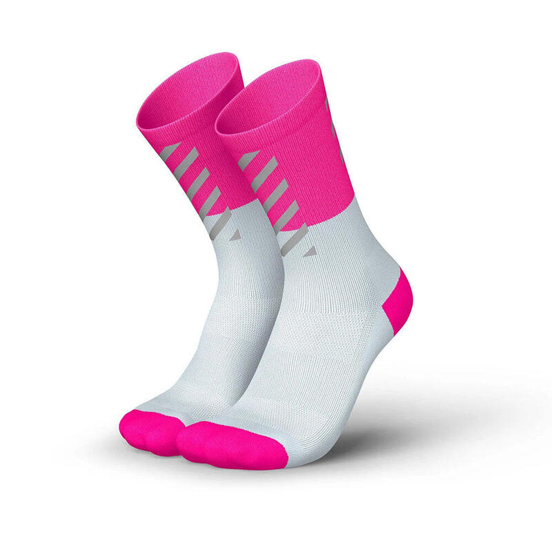 High-Cut High-Viz V2 Breathable Exercise Socks - Pink