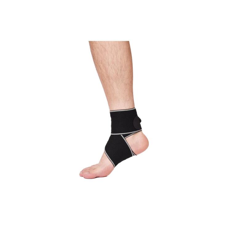 ANKLE WRAP 4-SILICONE - BLACK