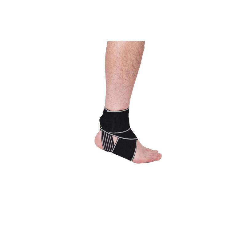 ANKLE WRAP 4-SILICONE - BLACK