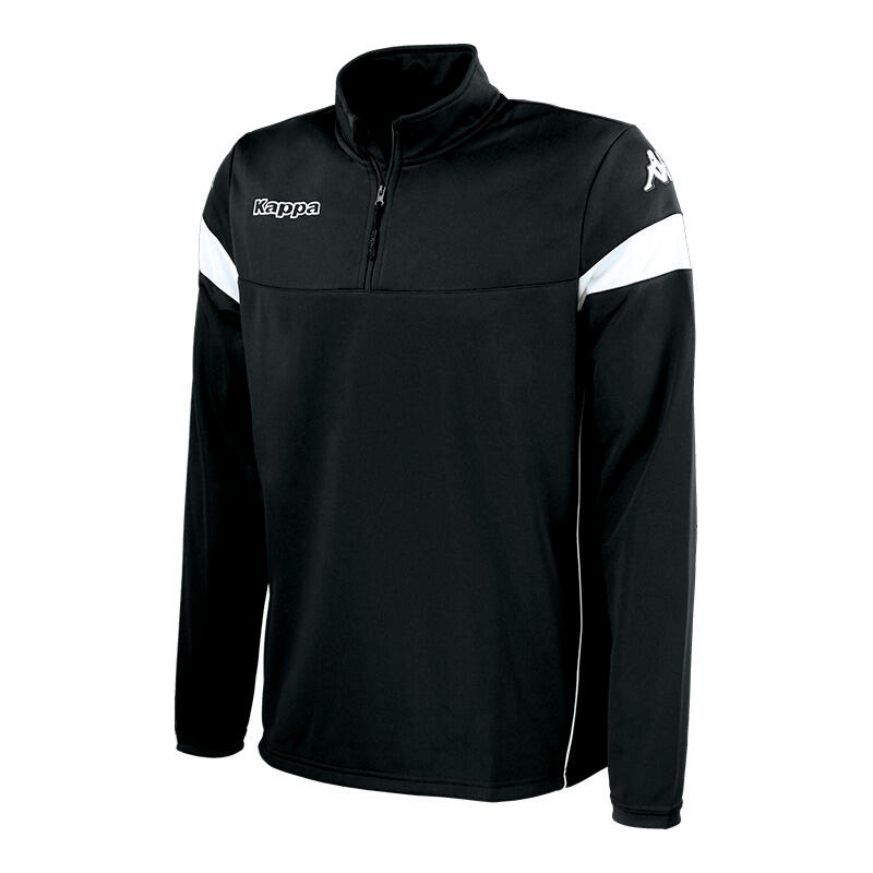 Kappa Novare Herren Sweatjacke Schwarz 6/7
