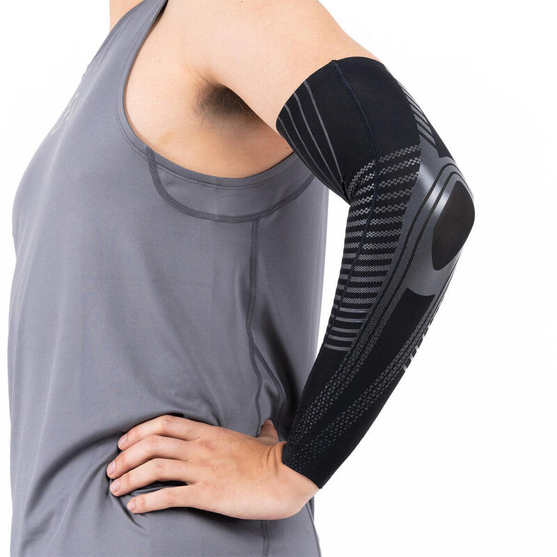 SensELAST®Compressive Anti-Slip Elbow Sleeve - BLACK