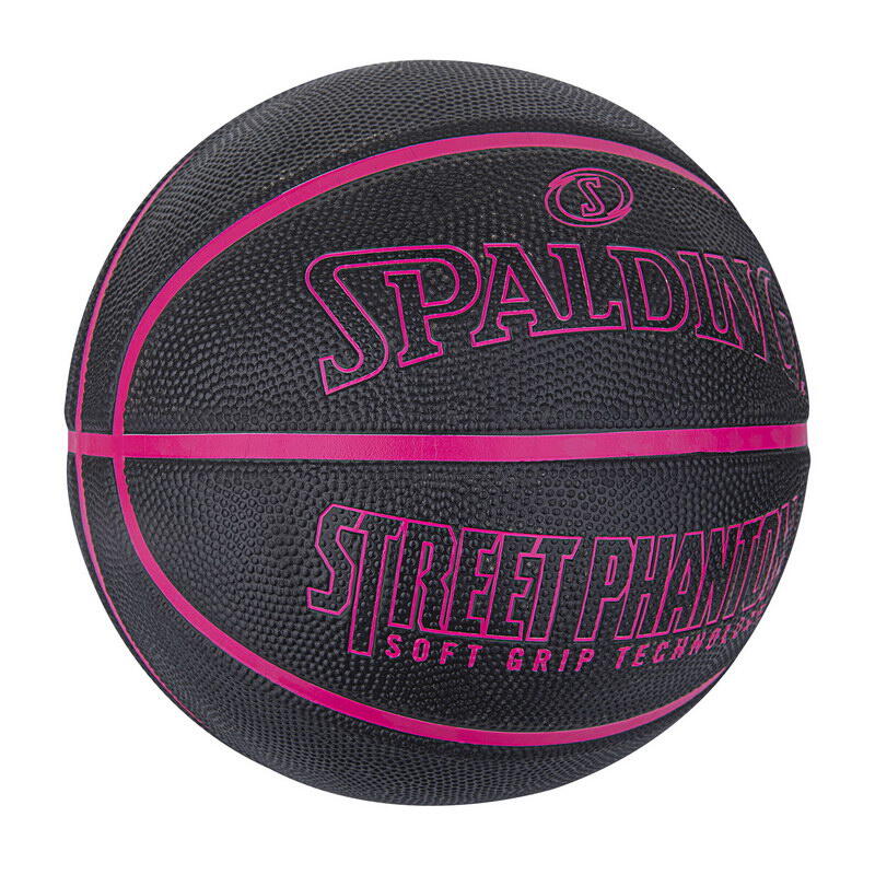 Street Phantom Adult Size 7 Rubber Basketball - Pink