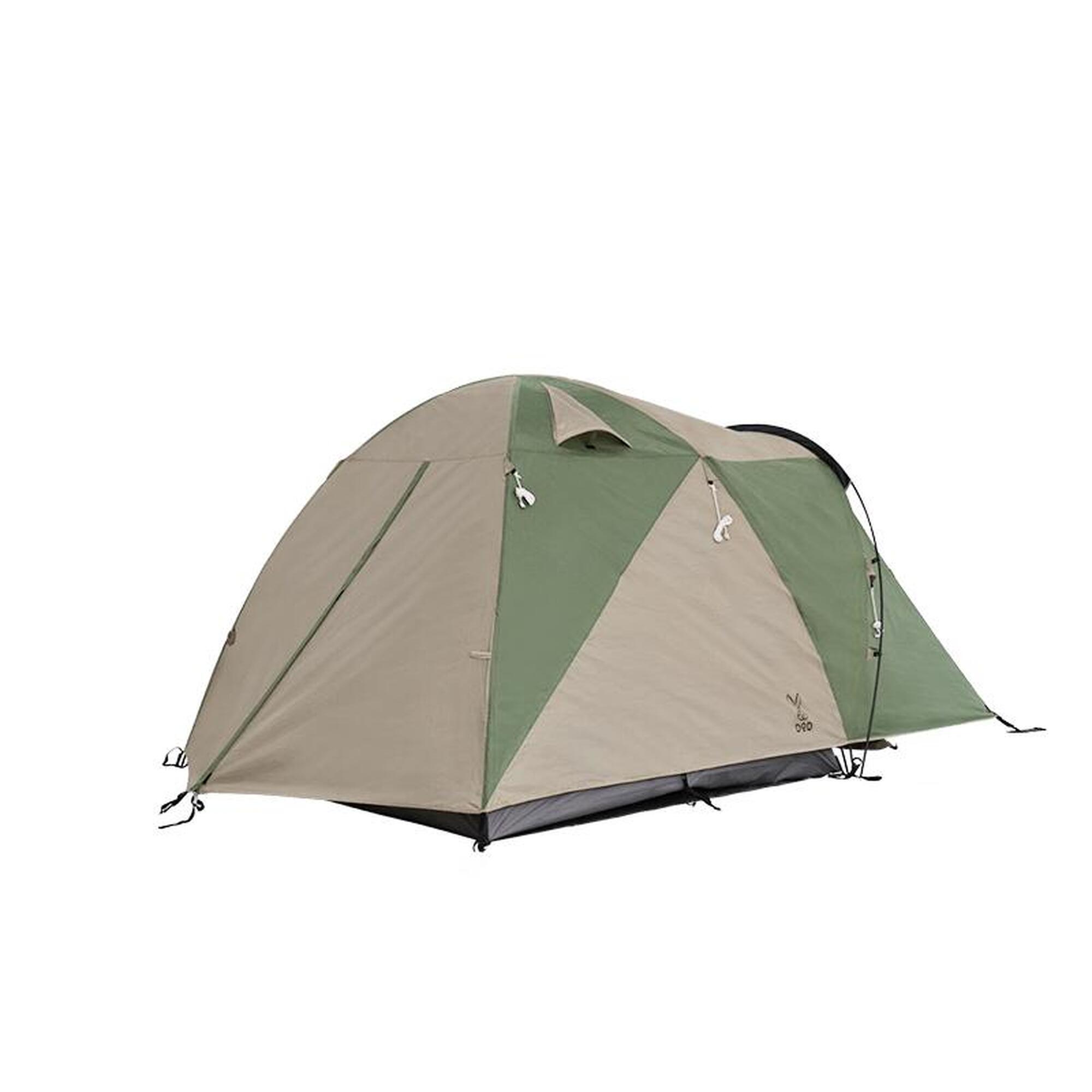 THE TENT (L) T5-624-KH 5 Person Camping Tent - Tan/Khaki