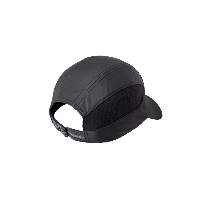 UV MESH UNISEX RUNNING CAP - BLACK