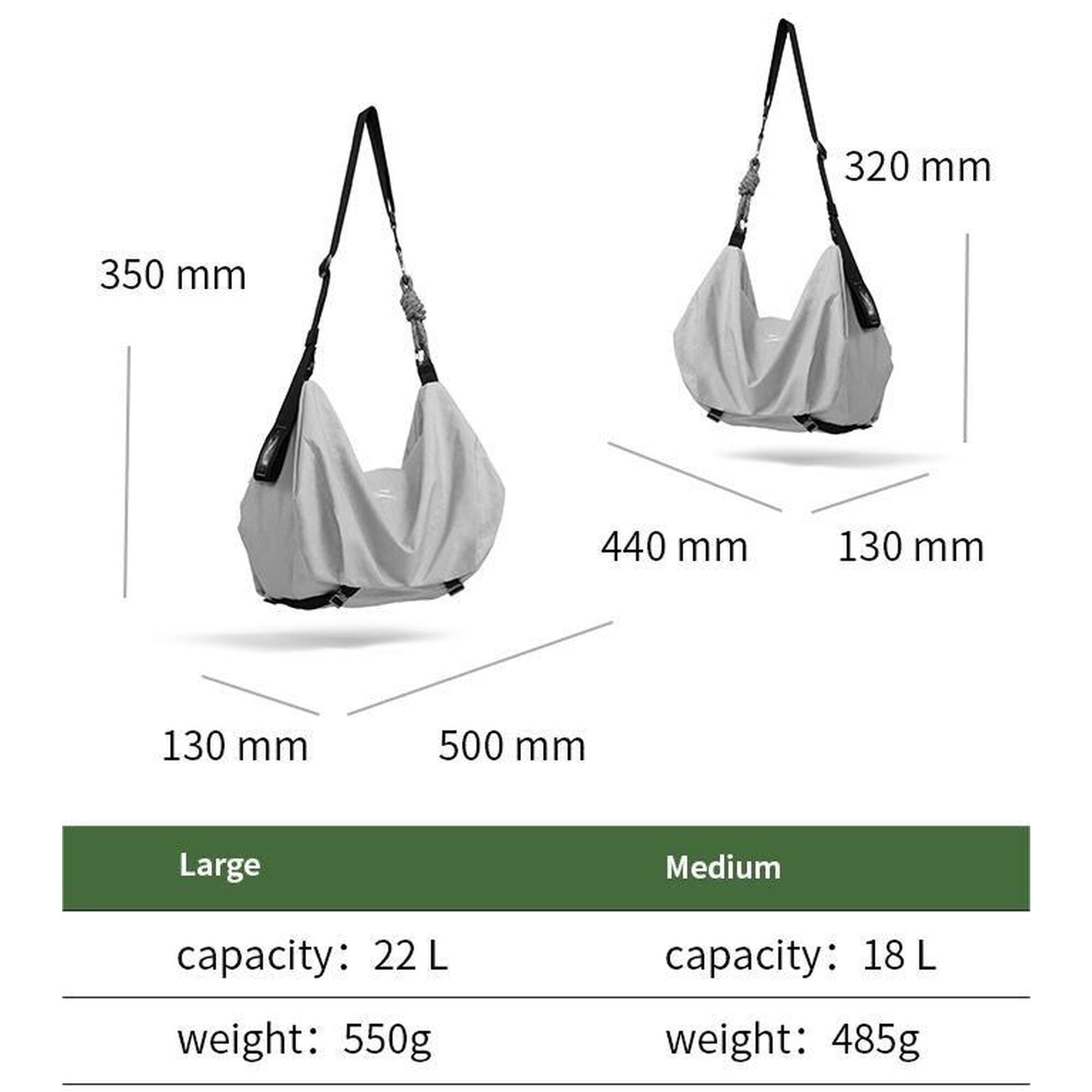 VIA Multipurpose Gym Bag 18L - Black