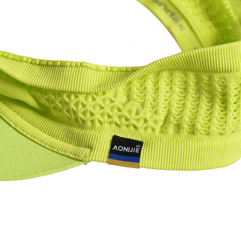 Foldable Sports Sun Visor Cap - Yellow