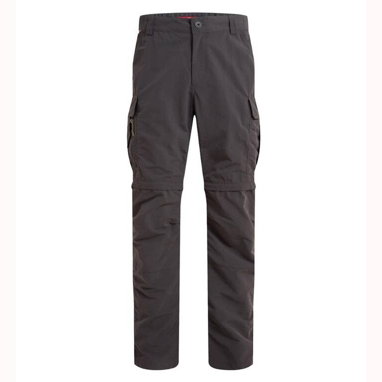 Craghoppers NosiLife Convertible Cargo III Insect Repellent Trousers Black pepper