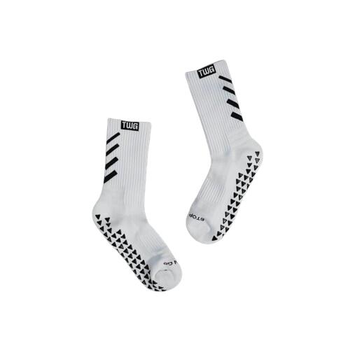 Adult Grip Socks - Summit White