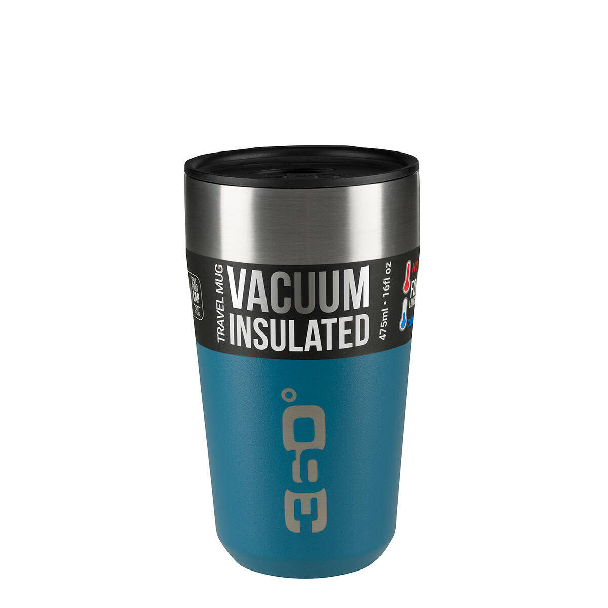 Sea to Summit Vacuum Insulated Stainless Travel Mug 475ml Denim -  2