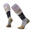 Snowboard Targeted Cushion Broken Lines Pattern OTC Men Socks - Graphite