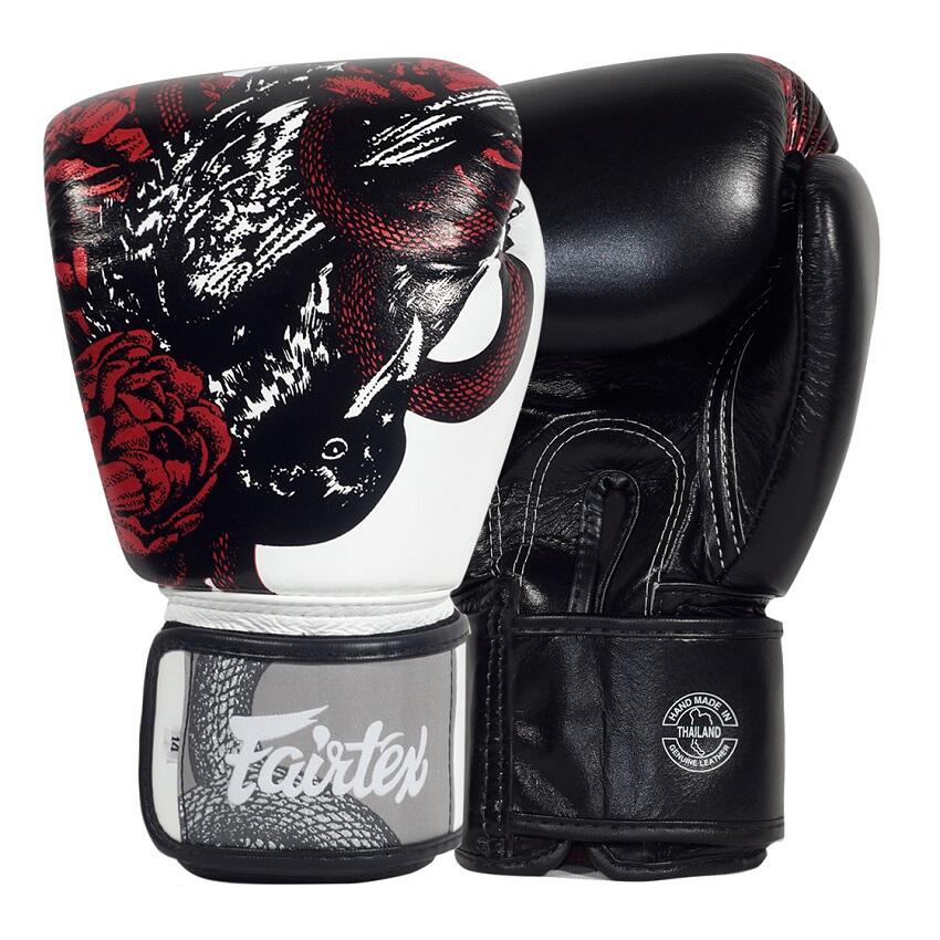 BGV24 THE BEAUTY OF SURVIVAL LEATHER BOXING GLOVES - Main Image