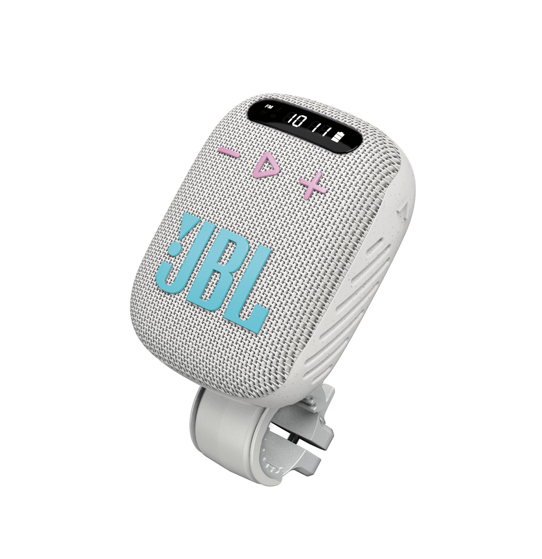 Wind 3 FM Bluetooth Handlebar Speaker - Grey