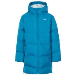 Gewatteerde jas voor kinderen (Rijk groenblauw)