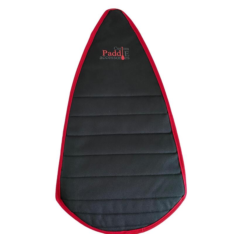 Fandango Outrigger Paddle Blade Cover - Black x Red