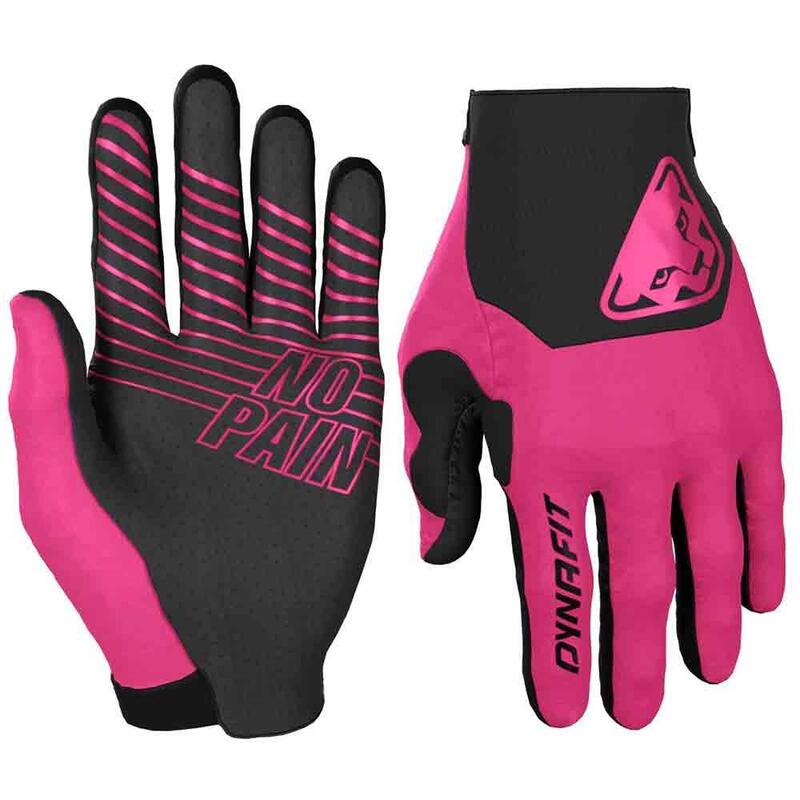 Unisex Hiking/Ride Gloves - Flamingo/Dark Pink