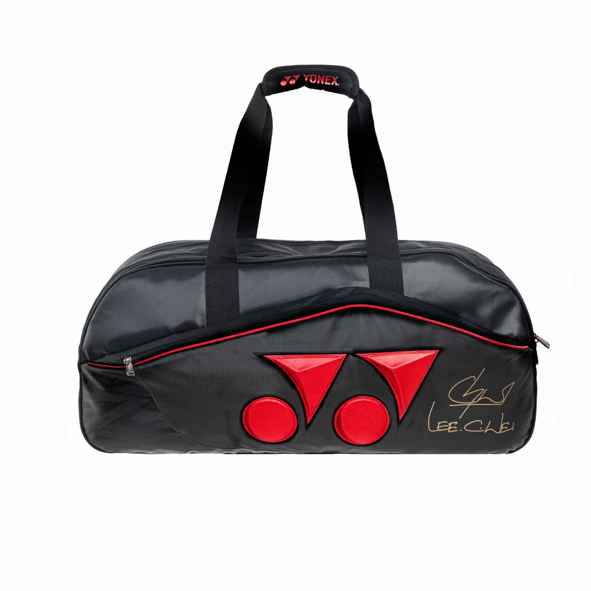 YONEX バック 新品 SPORTS BAG SUNR MSQ13MS3 BT6-S BLACK/RED