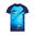 RACING MEN SHORT SLEEVE SUN PROTECTION TOP - BLUE