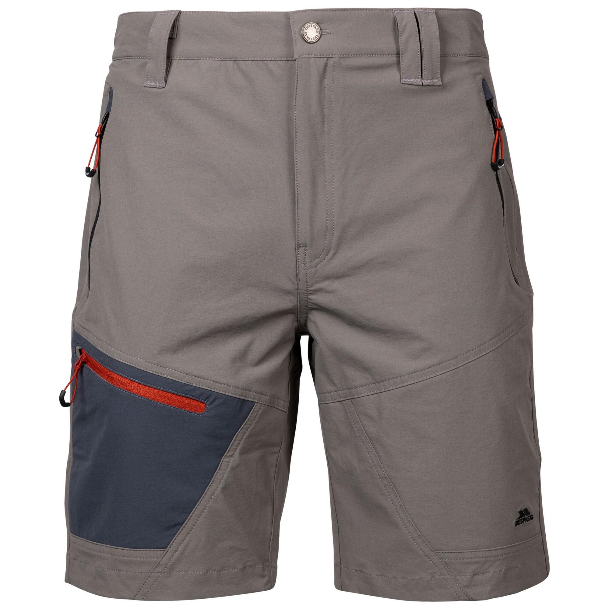Trespass - Short Décontracté Daars Homme (gris Orage) - Short - Bleu|gris - 52 2xl - Decathlon