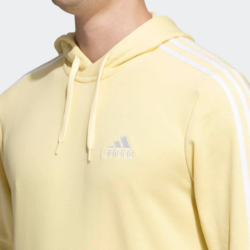 Adidas M 3S FT HD Men Sports Sweatshirts Yellow -  5